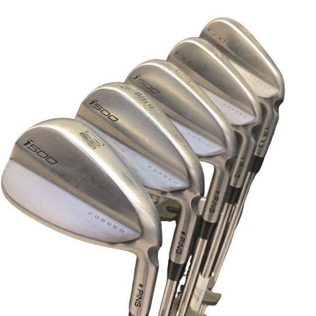 【中古】 ピン i500 5S アイアンセット IR NS PRO ZELOS 7 (フレックスS) メンズ 男性用 右利き 右用 Cランク ゴルフクラブ
