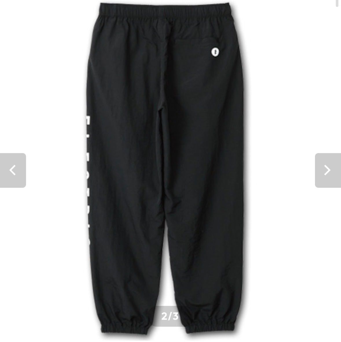 【ELECTRIC】NYLON SHELL PANTS BLACK シェルパンツ ブラック エレクトリック ナイロンパンツ ファッション