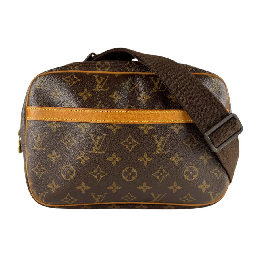 ルイ ヴィトン LOUIS VUITTON 斜め掛けショルダーバッグ モノグラム リポーターPM M45254