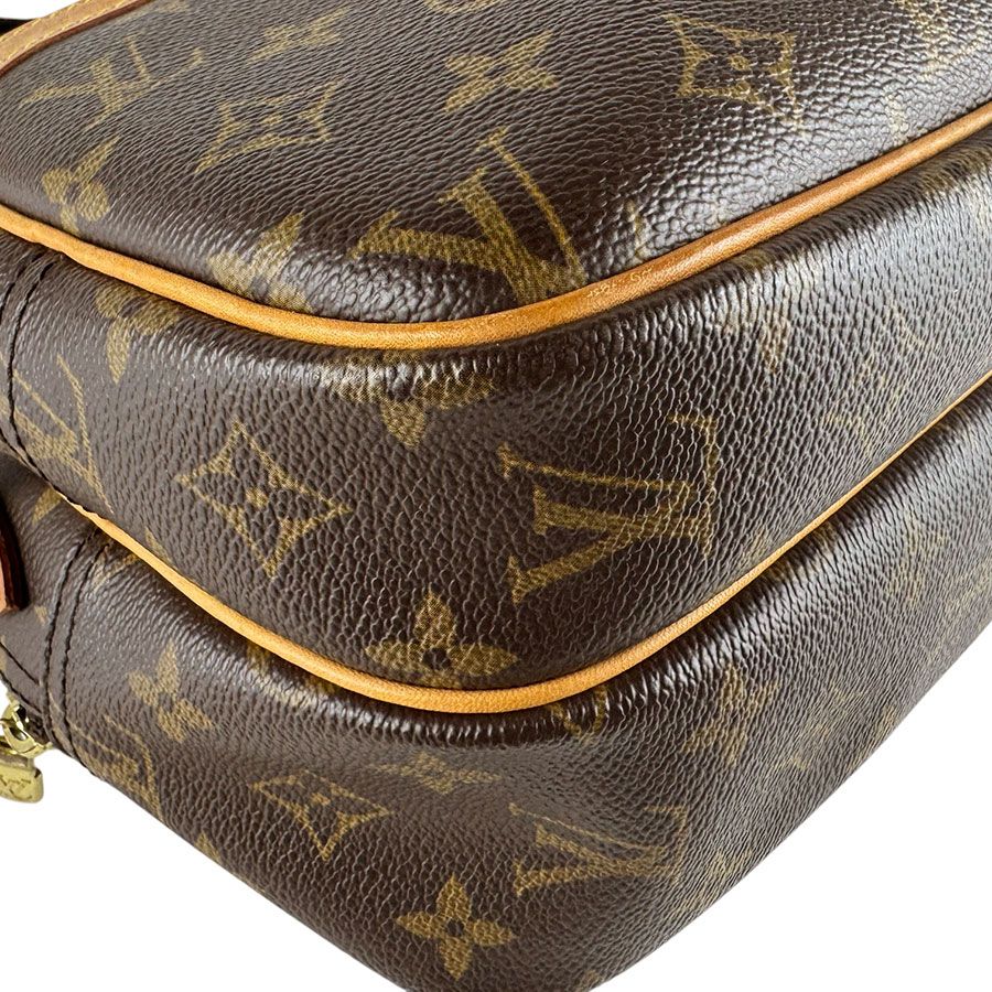 ルイ ヴィトン LOUIS VUITTON 斜め掛けショルダーバッグ モノグラム リポーターPM M45254