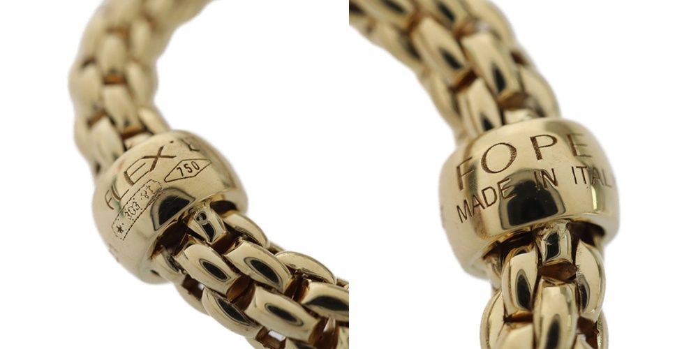 FOPE フォッペ 750 K18 18金イエローゴールド/ホワイトゴールド フォッペリング Flexit フレグジット メッシュリング ダイヤ イタリアンジュエリー 指輪 ジュエリー アクセサリー ブランド 約9号 FOPE フォッペ 750 K18 18金イエローゴールド/ホワイトゴールド フォッペリング Flexit フレグジット メッシュリング ダイヤ イタリアンジュエリー 指輪 ジュエリー アクセサリー ブランド 約9号