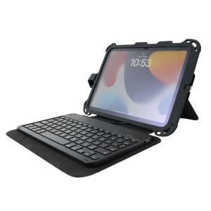 【新品・2営業日で発送】エムディーエス iPad 10.9(第10世代)対応 USB Type-C有線キーボード付耐衝撃ケース(MDS-UCKCIPG10BK)