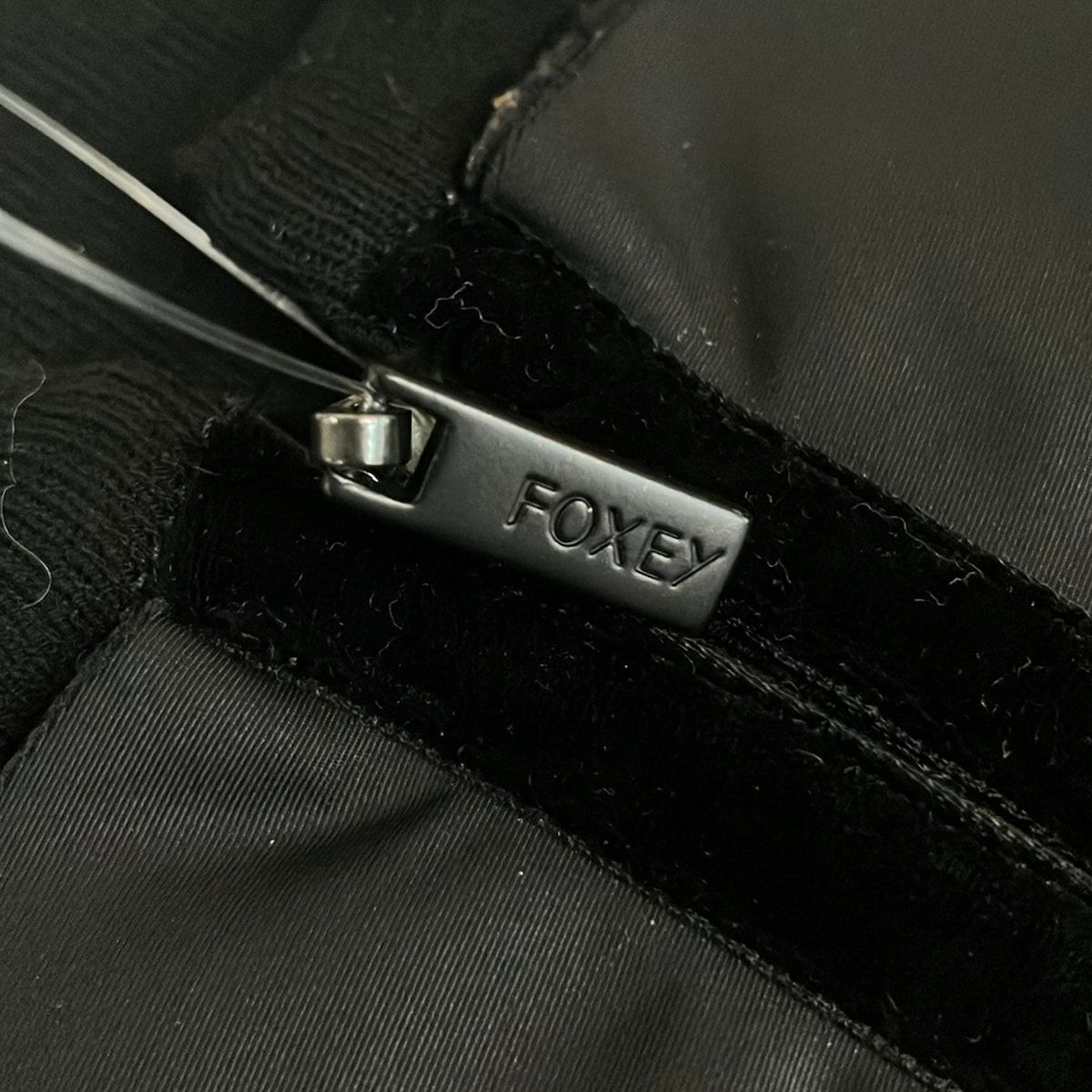 FOXEY - FOXEY(フォクシー) ブルゾン サイズ40 M レディース - 21374 ダークネイビー 長袖/ニット/春/秋 FOXEY(フォクシー) ブルゾン サイズ40 M レディース美品 - 36793 黒
