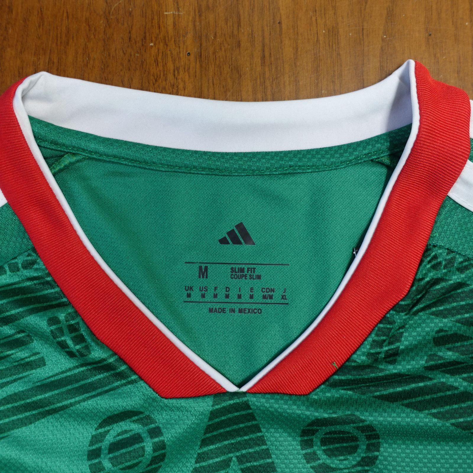 新品未使用　アディダス adidas メキシコ代表 2026 ホーム レプリカ ユニフォーム インターナショナルMサイズ