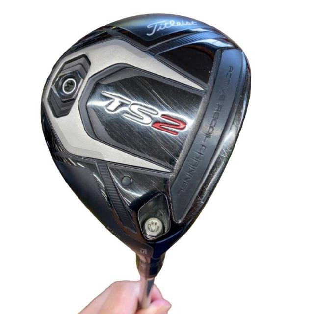 【中古】 タイトリスト TS2 15° フェアウェイウッド FW Titleist Speeder 519 EVOLUTION (フレックスSR) メンズ 男性用 右利き 右用 Cランク ゴルフクラブ