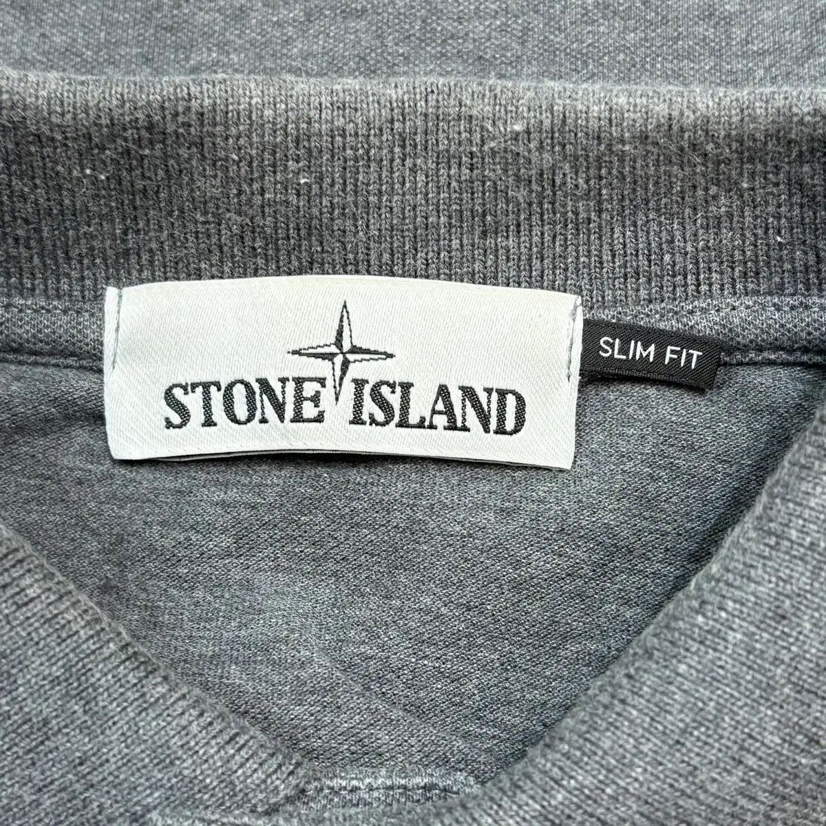 STONE ISLAND ストーンアイランド スリムフィット チャコール KARA（カラ） 半袖Tシャツ S