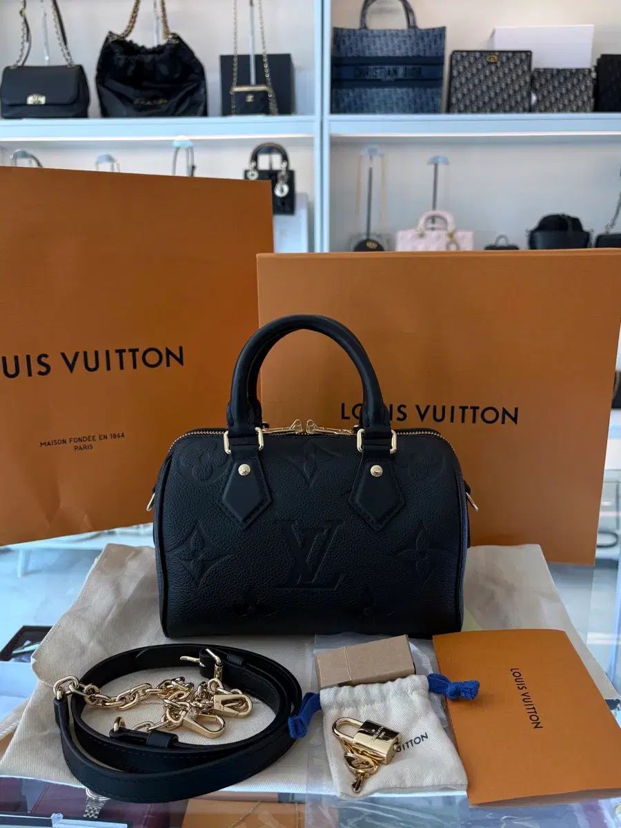 新品 Louis Vuitton アンブラント スピーディ バッグ