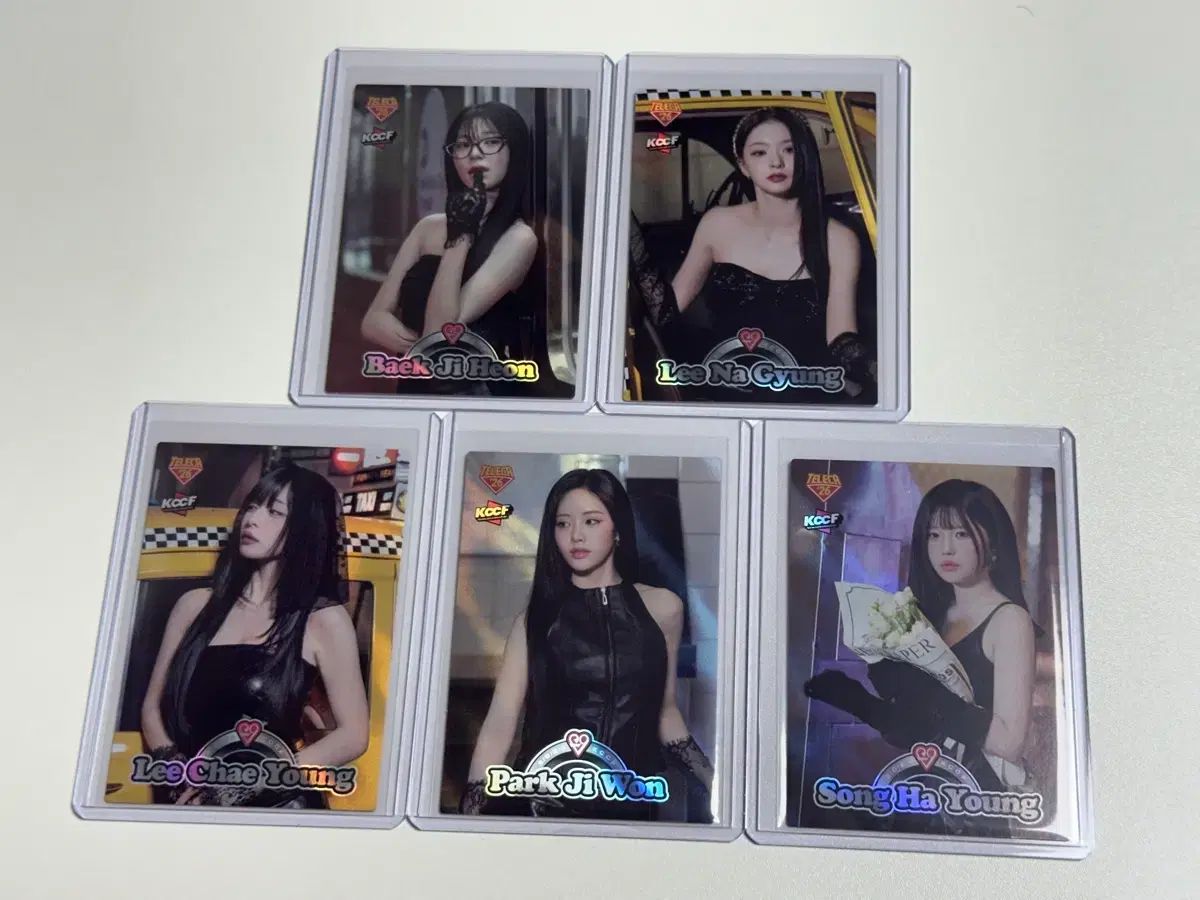 kccf fromis_9 プロモ カード 5種 セット