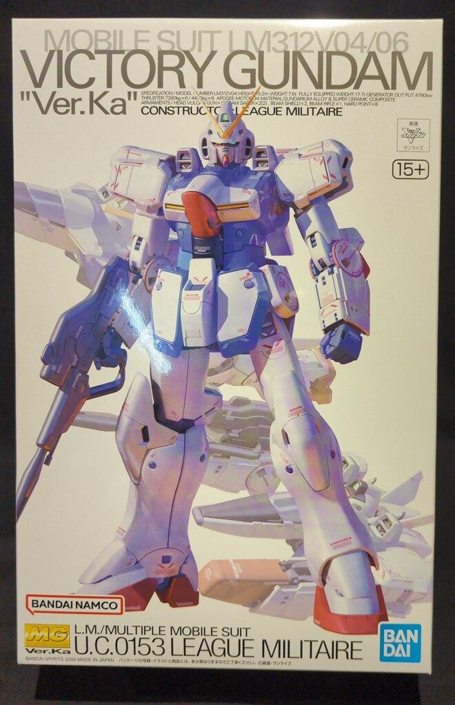 バンダイ MG 1/100 機動戦士Vガンダム Vガンダム/Ver.Ka バンナムバン