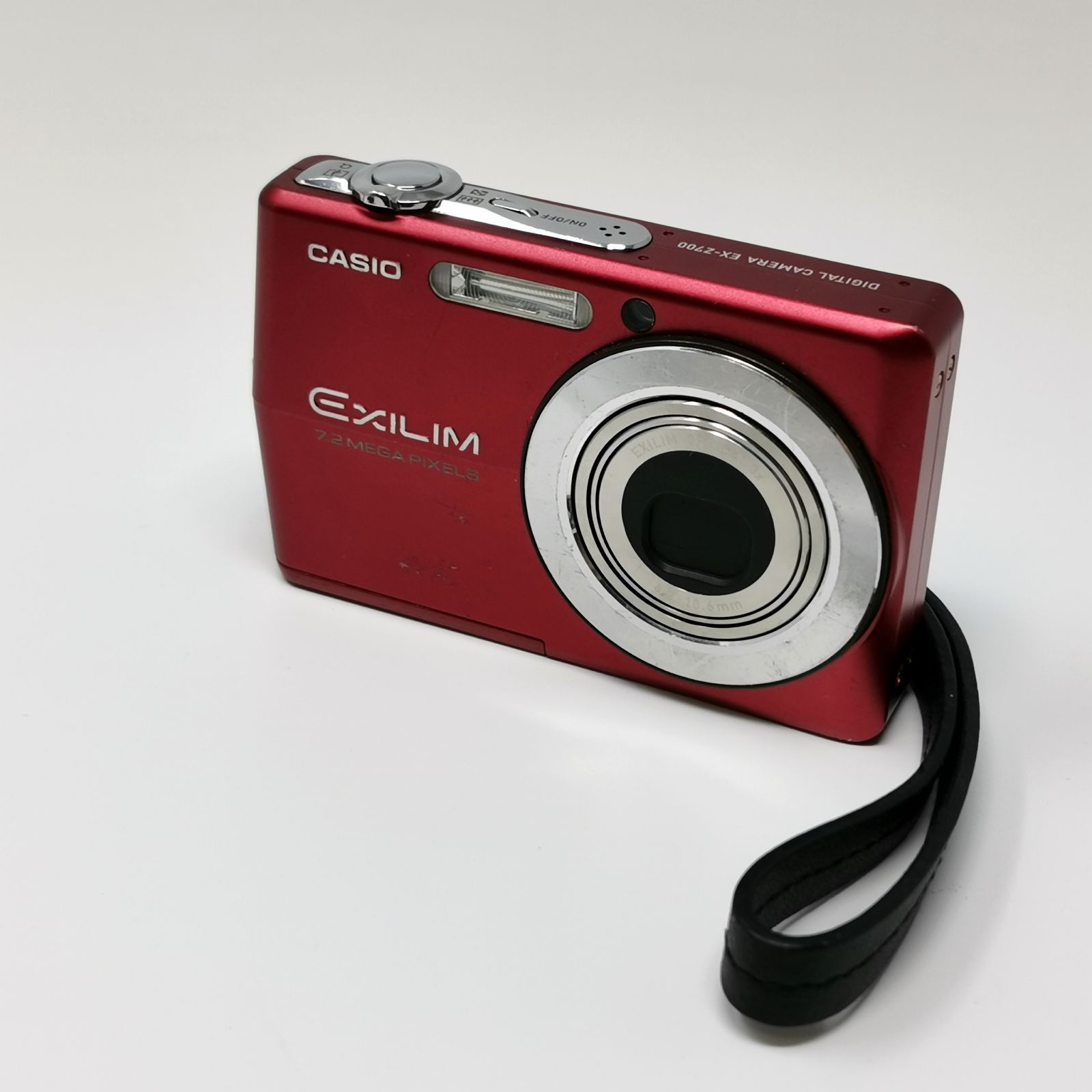 CASIO EXILIM EX-Z700 デジタルカメラ デジカメ レッド 動作確認済