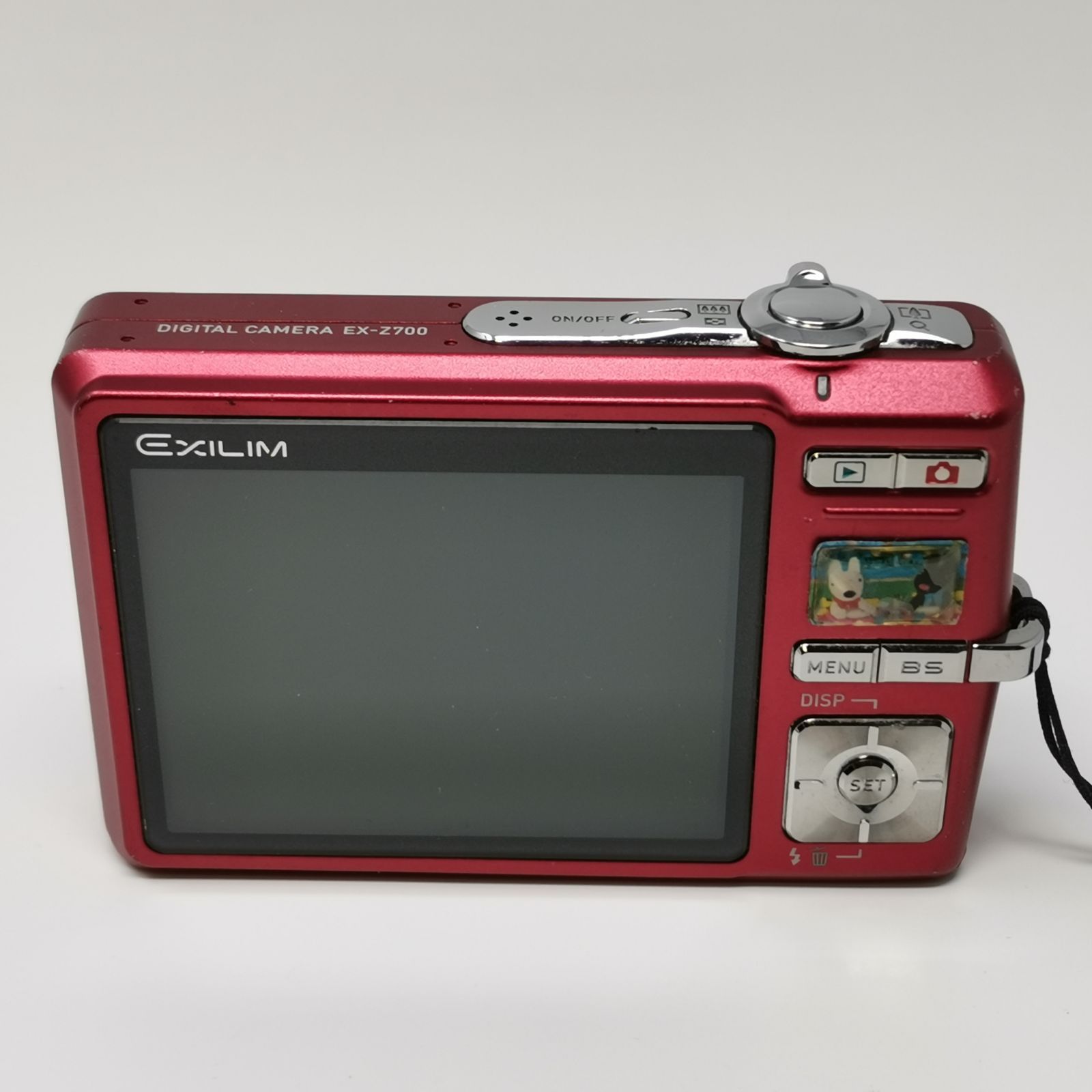 CASIO EXILIM EX-Z700 デジタルカメラ デジカメ レッド 動作確認済