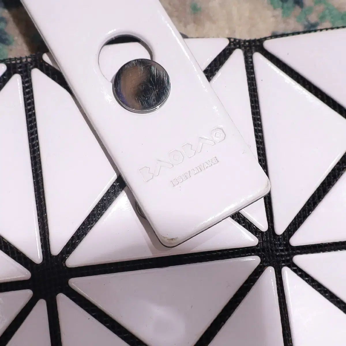 BAO BAO ISSEY MIYAKE バオバオイッセイミヤケ トートバッグ (白) 正規品