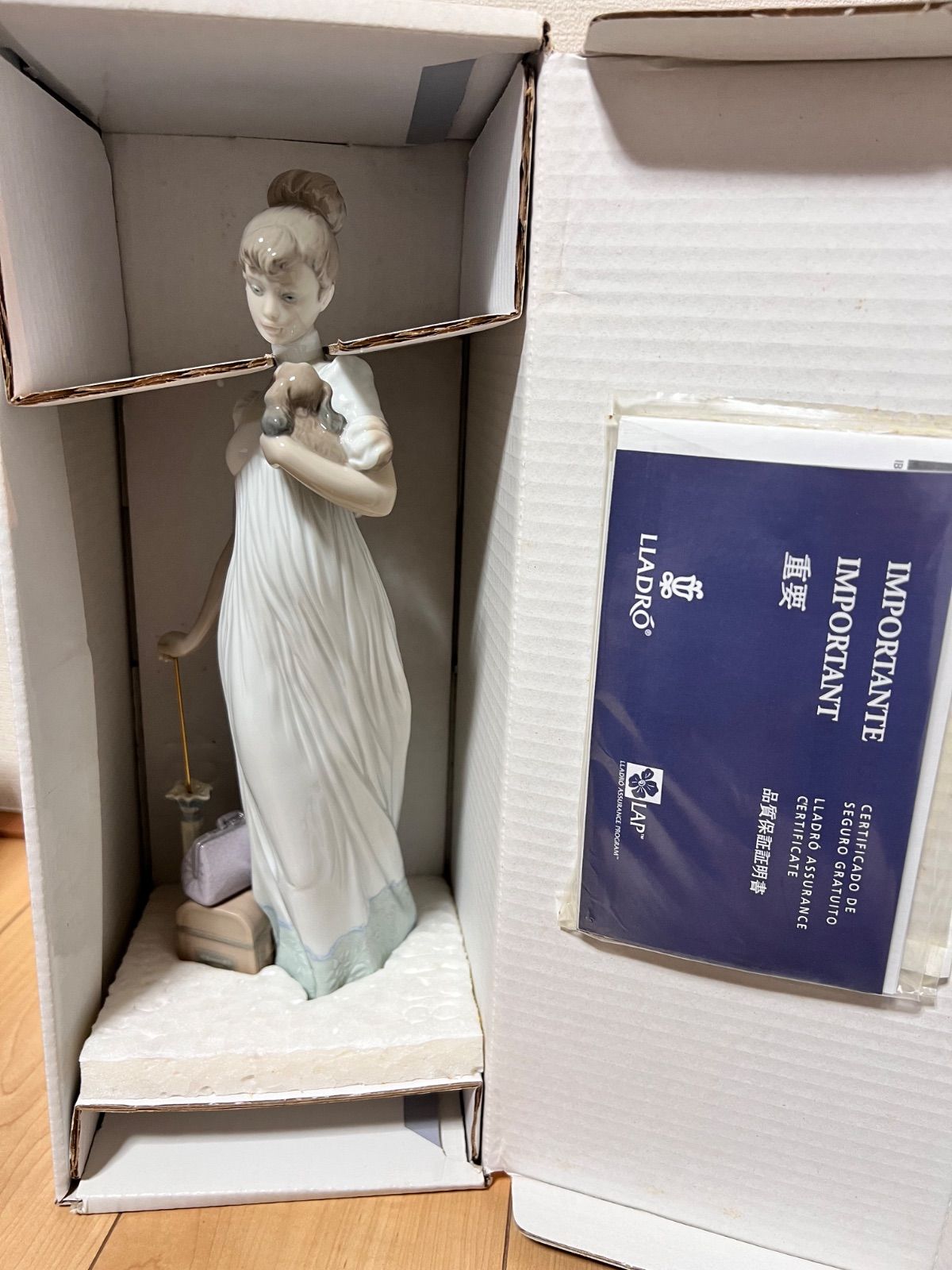 LLADRO リヤドロ　本体美品　外箱汚れあり