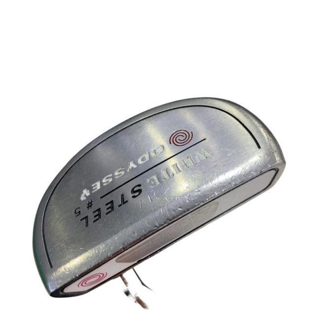 【中古】 オデッセイ WHITE STEEL #5 34インチ パター PT スチール (フレックスその他) メンズ 男性用 右利き 右用 Cランク ゴルフクラブ