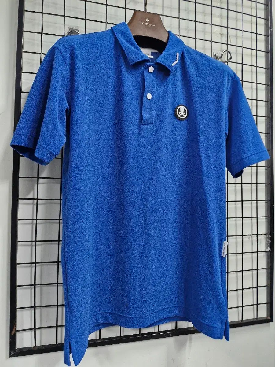95-100L MARK & LONA マークアンドロナ ミニ ファイル ベーシック 機能性 KARA（カラ） 半袖Tシャツ ブルー