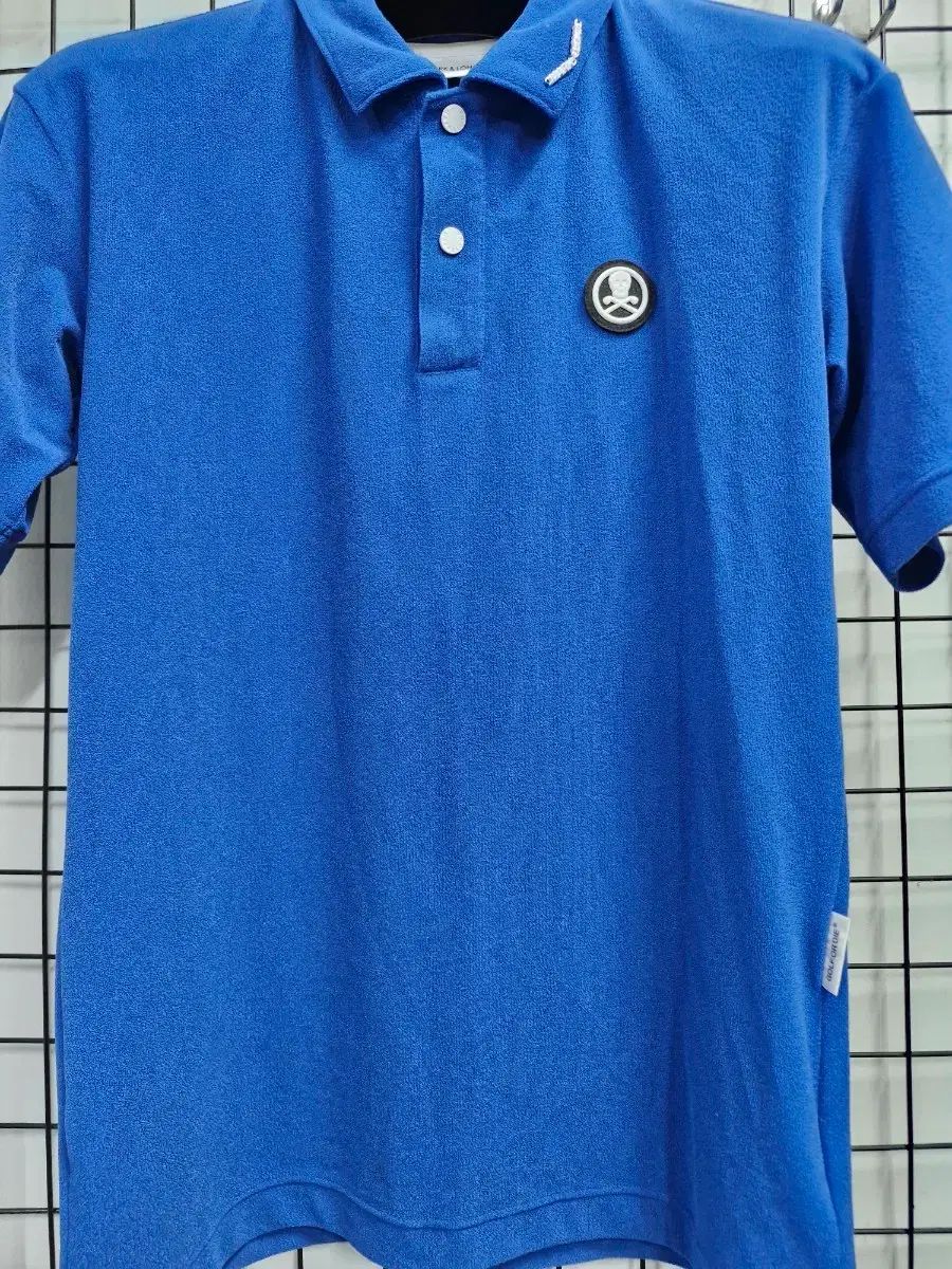 95-100L MARK & LONA マークアンドロナ ミニ ファイル ベーシック 機能性 KARA（カラ） 半袖Tシャツ ブルー
