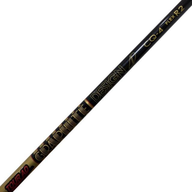 【中古】 ピンスリーブ付き(G400系) グラファイトデザインドライバー用 シャフト Tour AD CQ-4 (フレックスR)Bランク ゴルフクラブ