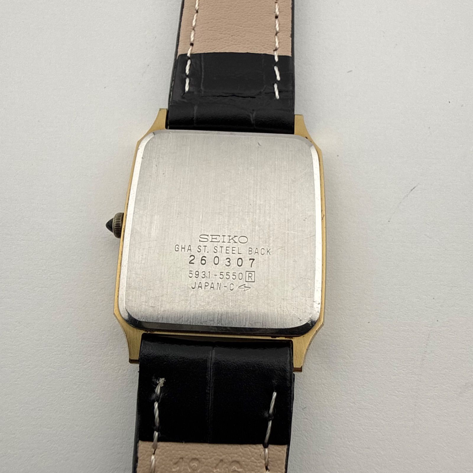 SEIKO 5931-5550 セイコー DOLCE ドルチェ GHA メンズ 腕時計 クォーツ