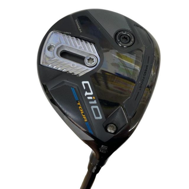 【中古】 テーラーメイド Qi10 TOUR 5W フェアウェイウッド FW Diamana SILVER TM50(Qi10 FW) (フレックスS) メンズ 男性用 右利き 右用 Cランク ゴルフクラブ