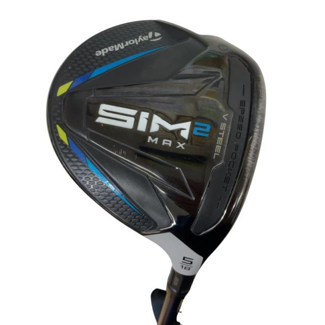 【中古】 テーラーメイド SIM2 MAX 5W フェアウェイウッド FW TENSEI BLUE TM50(SIM2 FW) (フレックスS) メンズ 男性用 右利き 右用 Cランク ゴルフクラブ