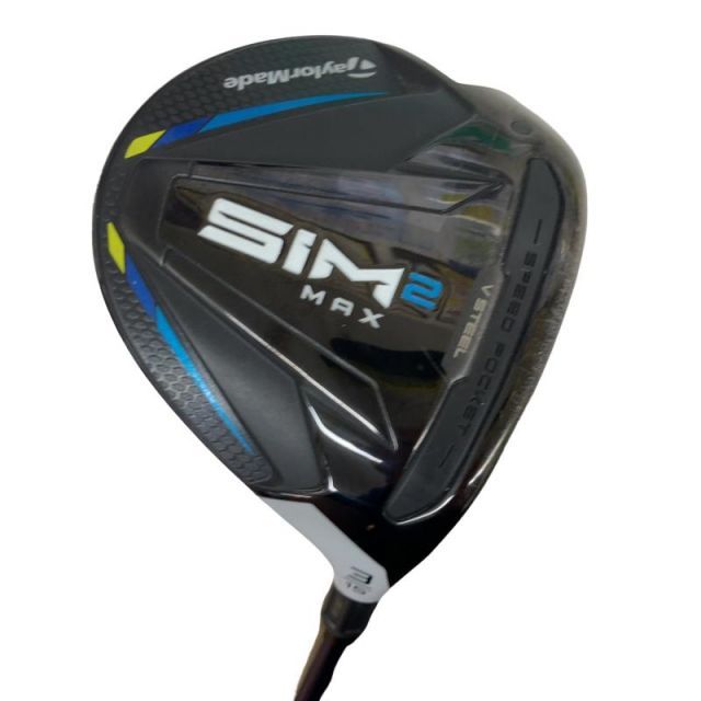 【中古】 テーラーメイド SIM2 MAX 3W フェアウェイウッド FW TENSEI BLUE TM50(SIM2 FW) (フレックスS) メンズ 男性用 右利き 右用 Cランク ゴルフクラブ