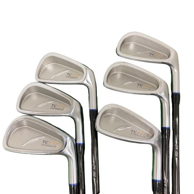 【中古】 フォーティーン TC-777 FORGED 6S アイアンセット IR 純正特注シャフト (フレックスR) メンズ 男性用 右利き 右用 Cランク ゴルフクラブ