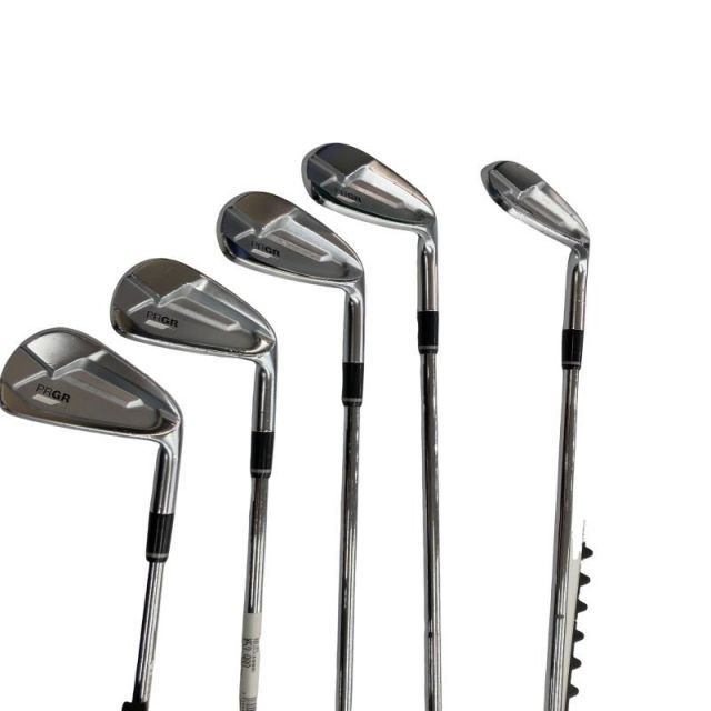 【中古】 プロギア PRGR 01(2023) 5S アイアンセット IR NS PRO MODUS3 TOUR115 (フレックスS) メンズ 男性用 右利き 右用 Cランク ゴルフクラブ