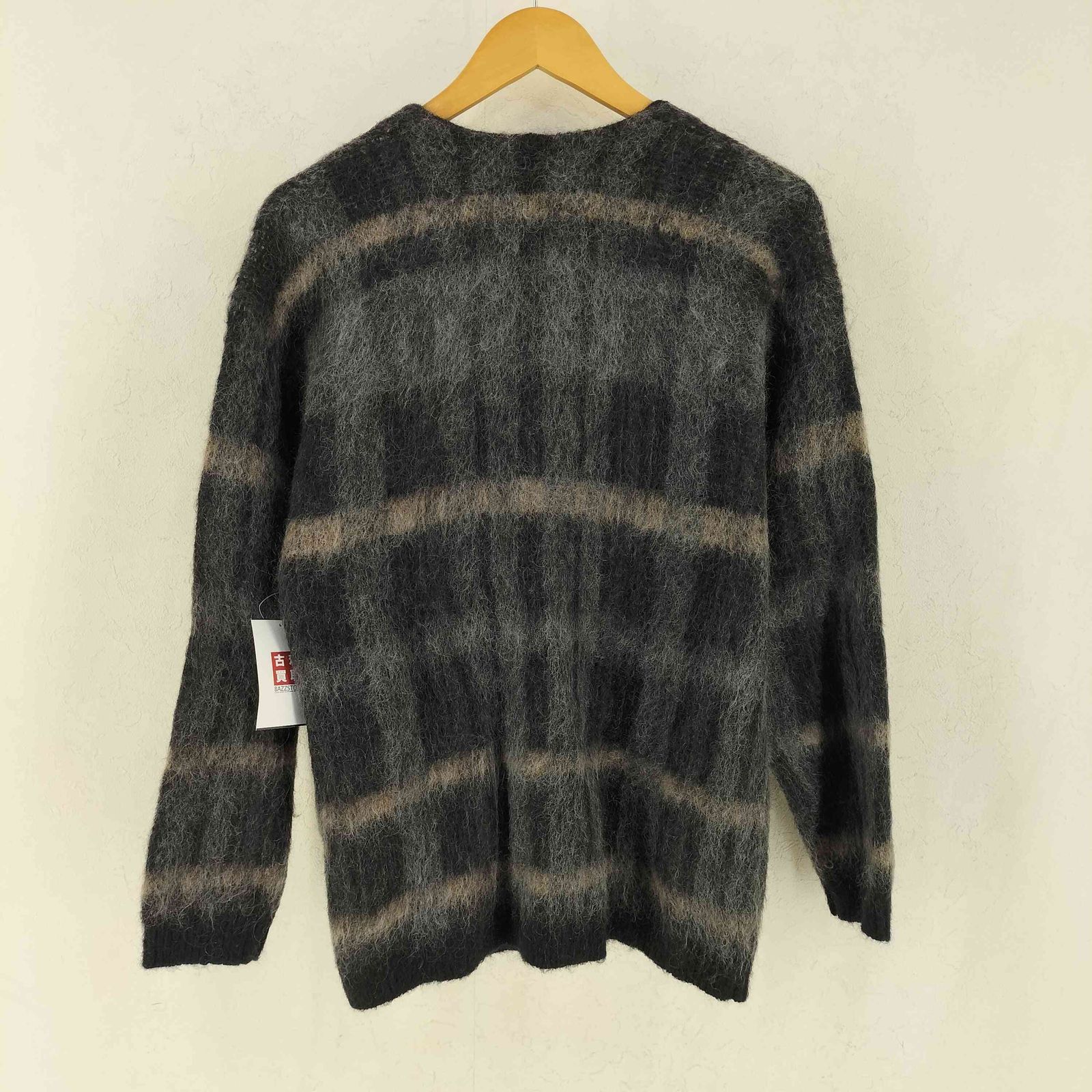 ユーズドフルギ USED古着 {{Stead}} モヘヤミックス チェックカーディガン casual メンズ M