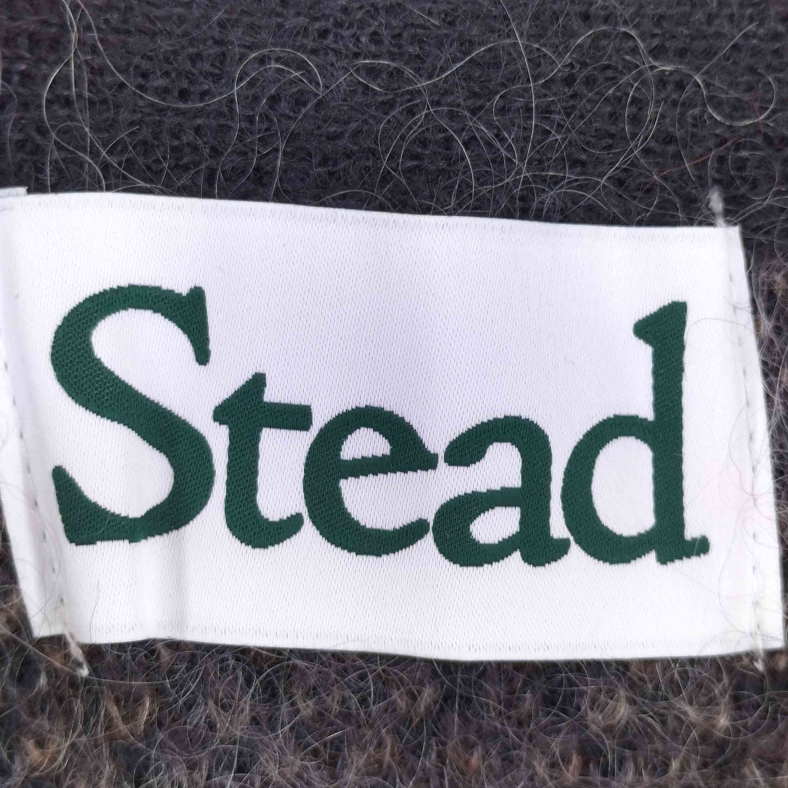ユーズドフルギ USED古着 {{Stead}} モヘヤミックス チェックカーディガン casual メンズ M