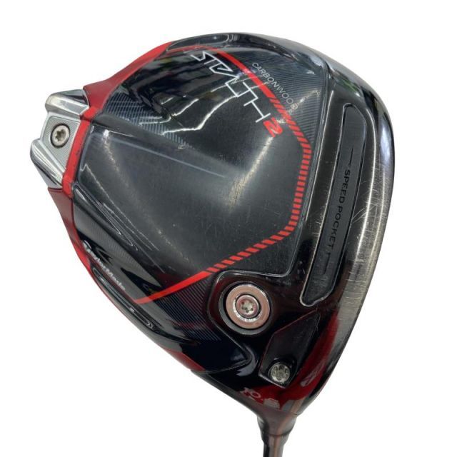 【中古】 テーラーメイド STEALTH2 10.5° ドライバー DR TENSEI RED TM50(STEALTH DR) (フレックスS) メンズ 男性用 右利き 右用 Cランク ゴルフクラブ