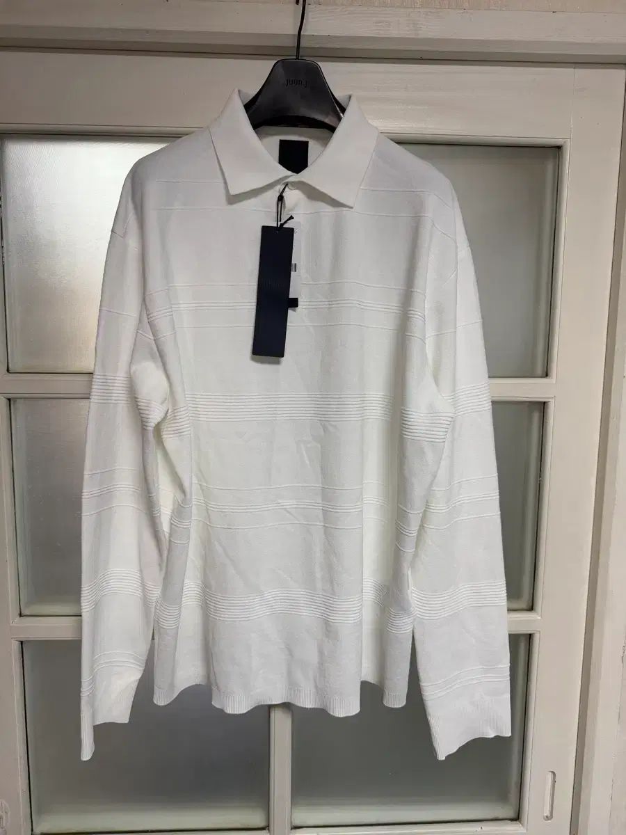 ジュンジェイ 24ss 白 Tシャツ リー ニット Lサイズ
