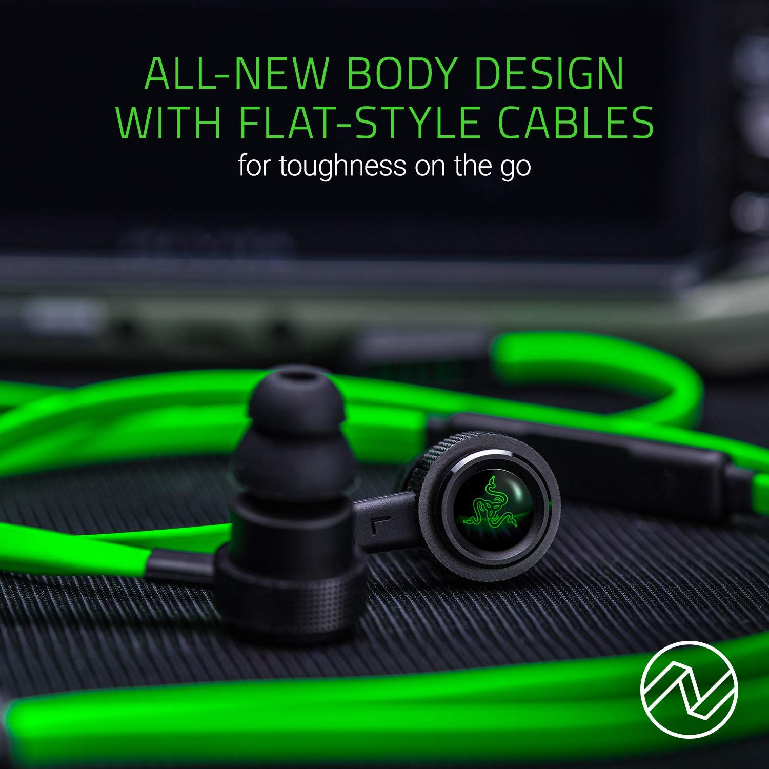 Razer Hammerhead Pro V2 マイク付きゲーミングイヤフォン[並行輸入品]