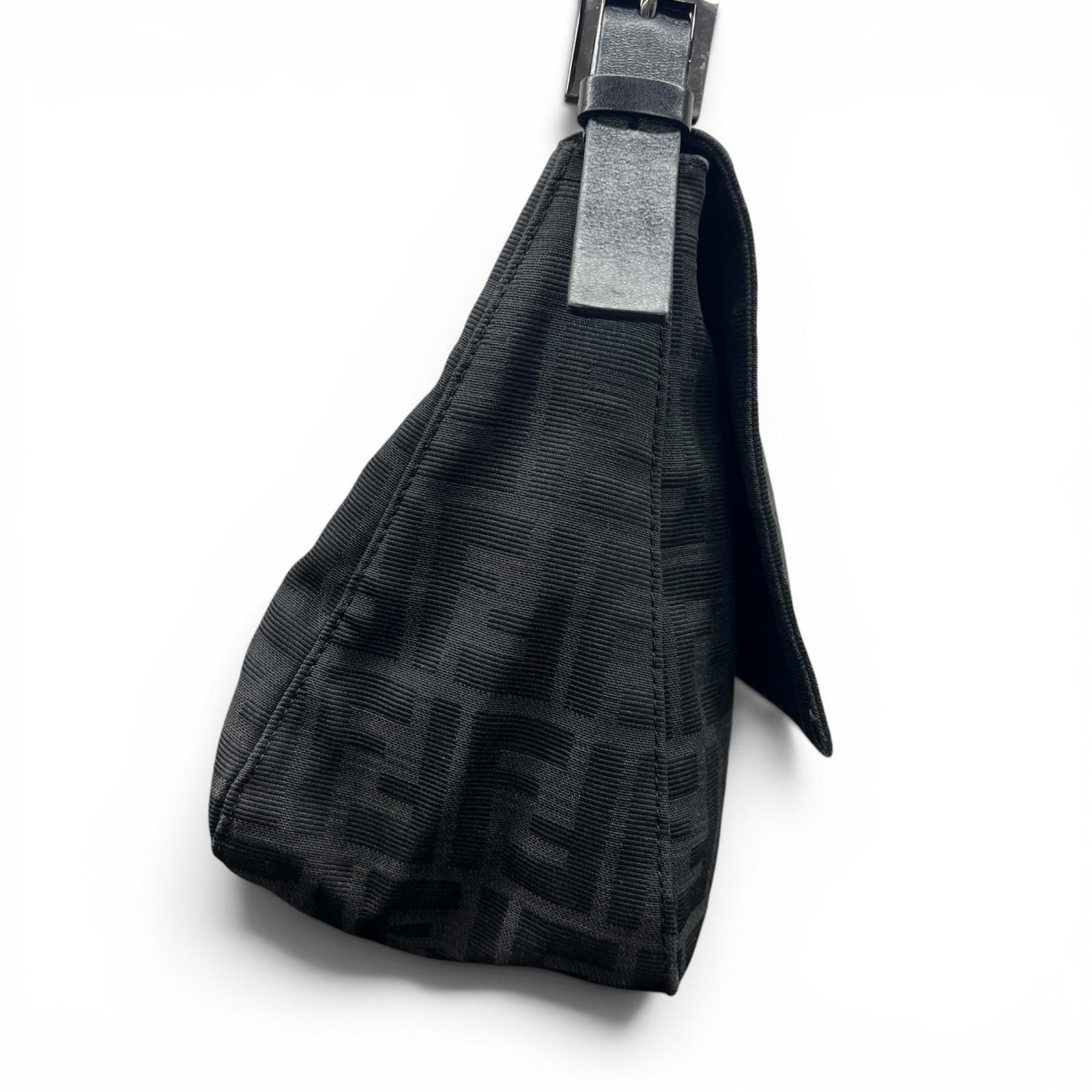 FENDI 希少 美品 フェンディ マンマバケット ズッカ ショルダーバッグ 