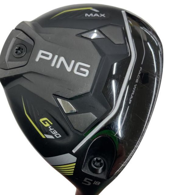 【中古】 ピン G430 MAX 5W フェアウェイウッド FW PING TOUR 2.0 BLACK 75(FW) (フレックスX) メンズ 男性用 右利き 右用 Cランク ゴルフクラブ
