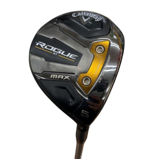 【中古】 キャロウェイ ROGUE ST MAX 5W フェアウェイウッド FW 純正特注シャフト (フレックスS) メンズ 男性用 右利き 右用 Cランク ゴルフクラブ