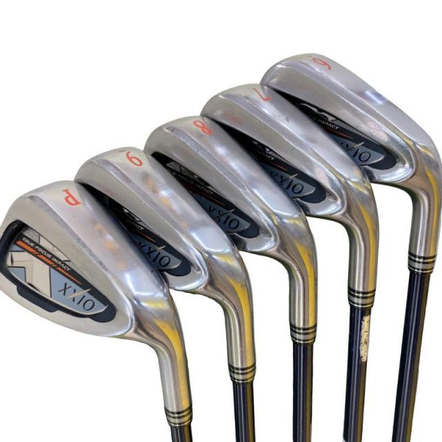 【中古】 ダンロップ XXIO(2018) 5S アイアンセット IR XXIO MP1000(アイアン) (フレックスSR) メンズ 男性用 右利き 右用 Dランク ゴルフクラブ