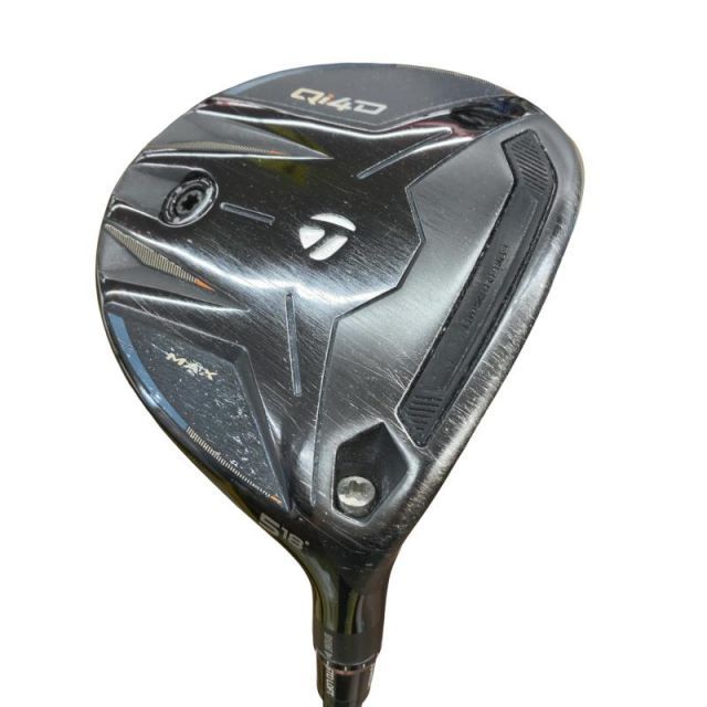【中古】 テーラーメイド Qi4D MAX 5W フェアウェイウッド FW REAX 55(Qi4D FW) (フレックスS) メンズ 男性用 右利き 右用 Cランク ゴルフクラブ