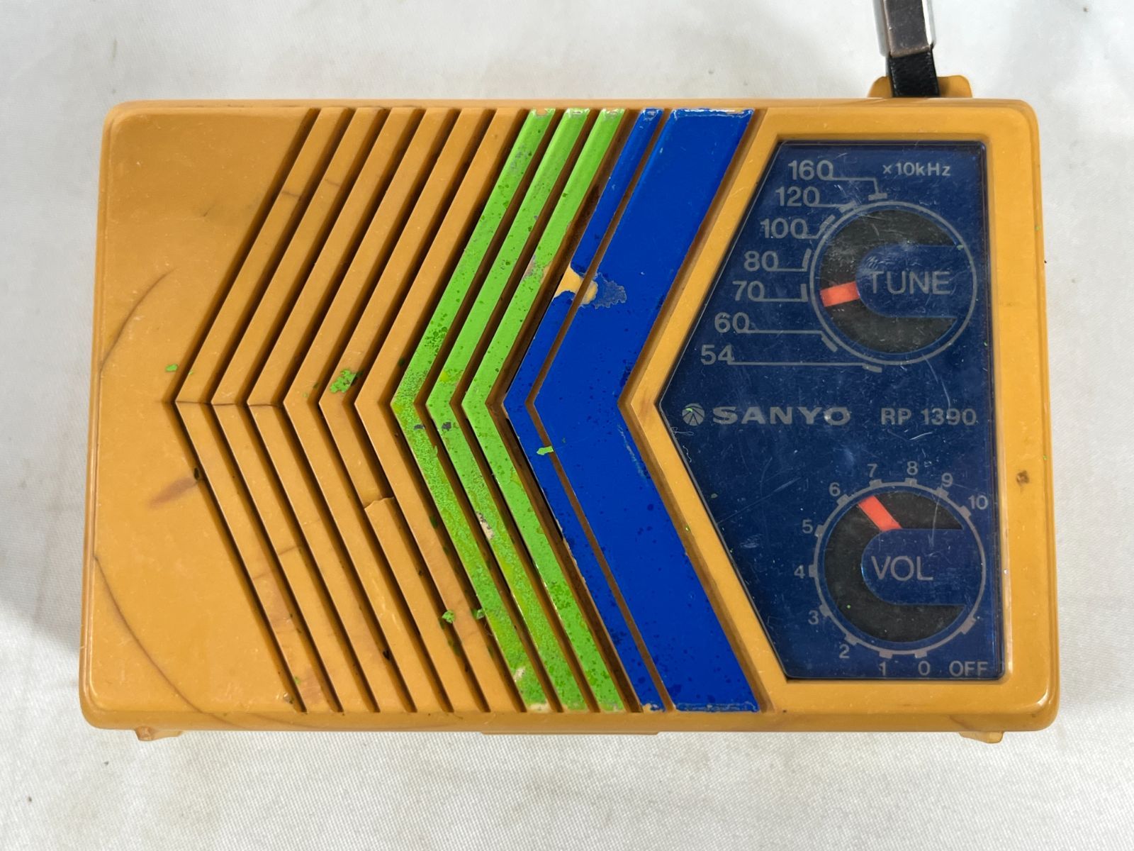 ジャンク品 三洋電機 SANYO サンヨー MODEL NO. RP1390 ポータブル