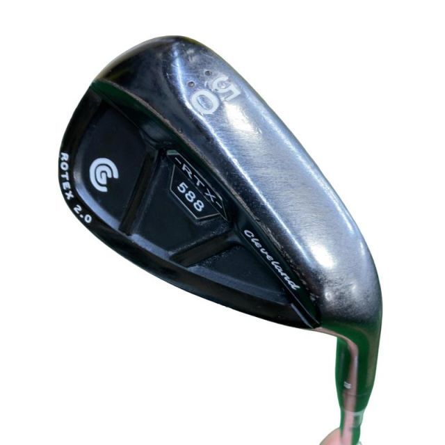 【中古】 クリーブランド Cleveland 588 RTX 2.0 ブラックサテン 50°/10° ウェッジ WG Dynamic Gold (フレックスS) メンズ 男性用 右利き 右用 Cランク ゴルフクラブ