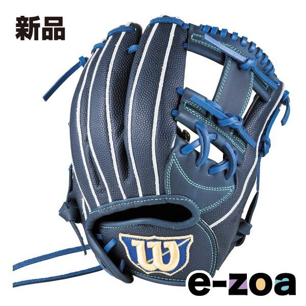 Wilson（ウイルソン） ジュニア用 D-MAX DUAL 内野手用 7J - ネイビー×ネイビーSS 右投げ用 WBW104470 (2680754)