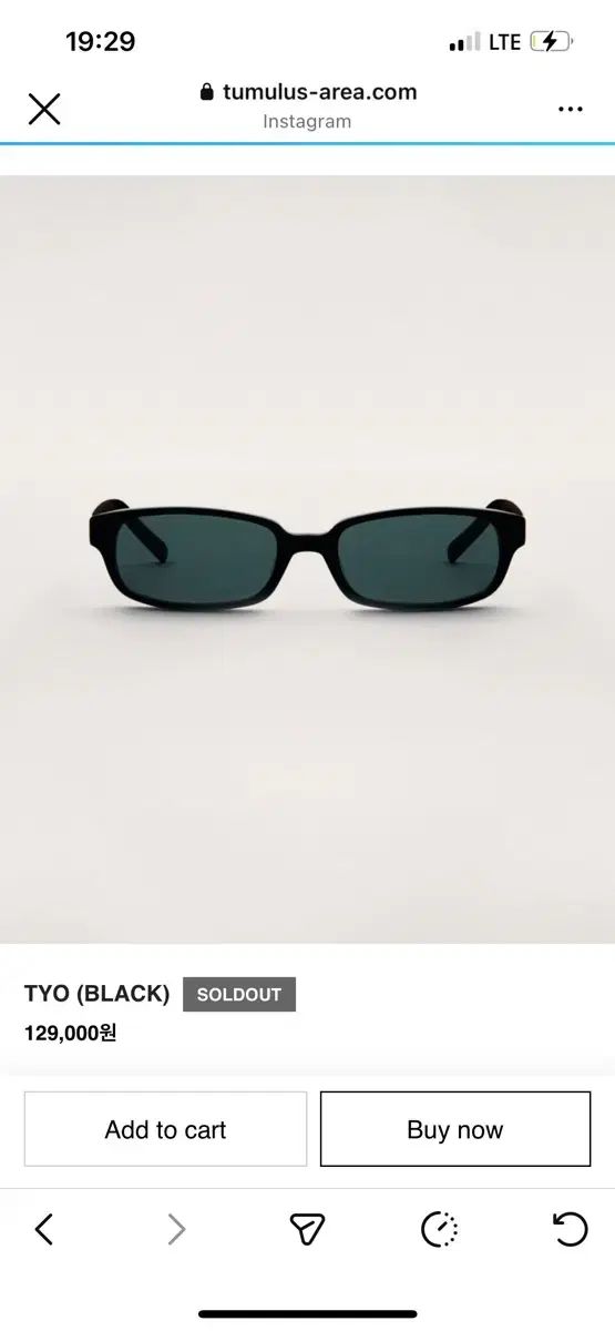 Tumulus TYO(black) トゥミュール サングラス