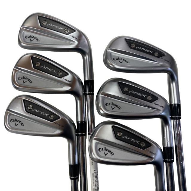 【中古】 キャロウェイ APEX Ai300 6S アイアンセット IR 純正特注シャフト (フレックスS) メンズ 男性用 右利き 右用 Cランク ゴルフクラブ