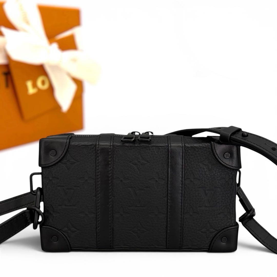ルイヴィトン　モノグラム　トリヨン　ソフトトランク　ショルダーバッグ LOUIS VUITTON ウォレット 黒