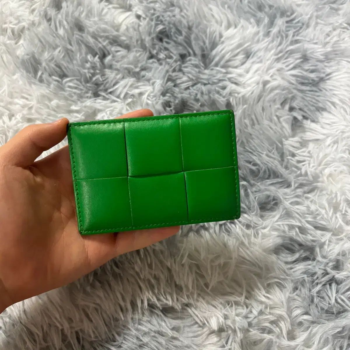 正規品 BOTTEGA VENETA ボッテガ・ヴェネタ カードウォレット グリーン