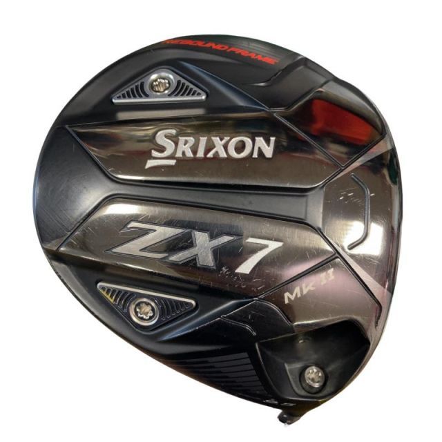 【中古】 ダンロップ SRIXON ZX7 Mk II 9.5° ドライバー DR 純正特注シャフト (フレックスS) メンズ 男性用 右利き 右用 Cランク ゴルフクラブ