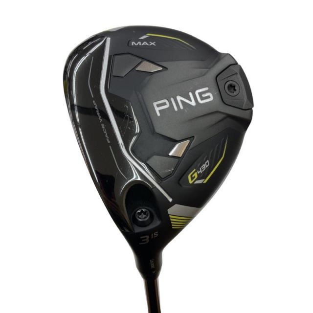 【中古】 ピン G430 MAX 3W レフティ フェアウェイウッド FW PING TOUR 2.0 CHROME 65(FW) (フレックスR) メンズ 男性用 左利き レフティ 左用 Cランク ゴルフクラブ