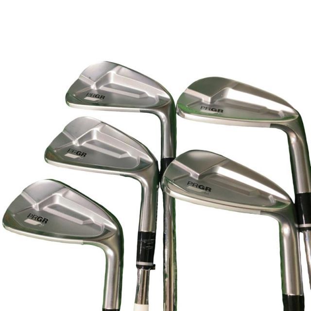 【中古】 プロギア PRGR 01(2023) 5S アイアンセット IR NS PRO MODUS3 TOUR115 (フレックスS) メンズ 男性用 右利き 右用 Cランク ゴルフクラブ