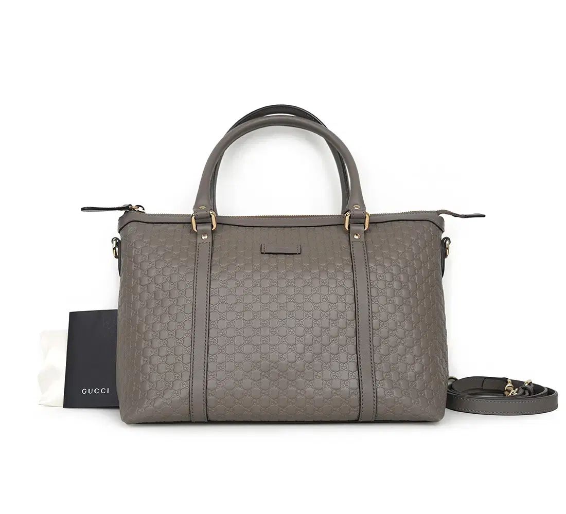 中古ブランド グッチ マイクロシマ ツーウェイ トートバッグ 449656