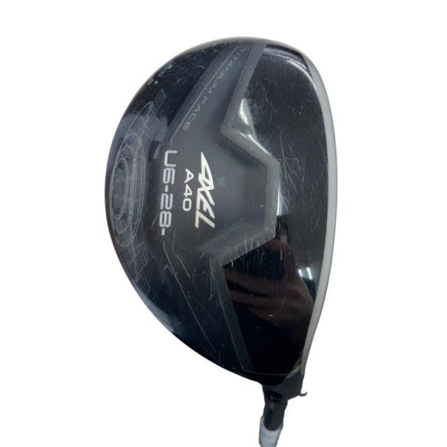 【中古】 つるや AXEL A40 6U ユーティリティ UT AXEL A40(ユーティリティ) (フレックスR) メンズ 男性用 右利き 右用 Cランク ゴルフクラブ