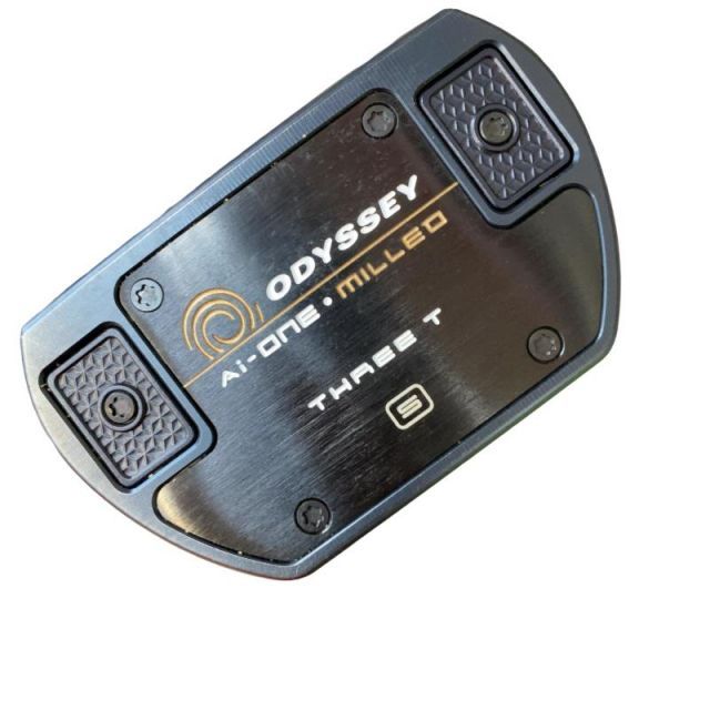 【中古】 オデッセイ Ai-ONE・MILLED THREE T(カスタム) パター PT 純正特注シャフト (フレックスその他) メンズ 男性用 右利き 右用 Cランク ゴルフクラブ